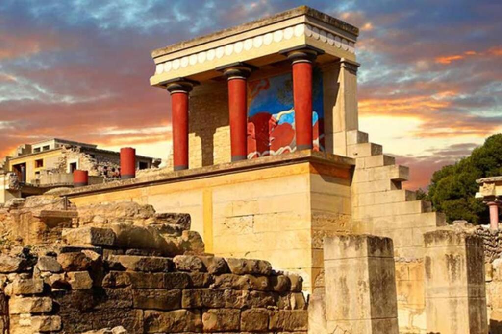 Traditional Cretan Stone House In The Center Of Crete Litos Екстериор снимка